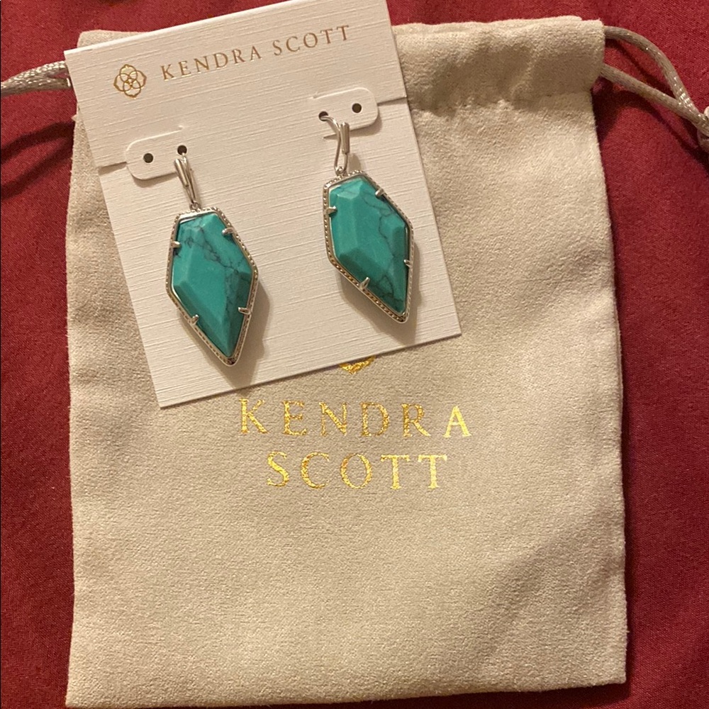 Kendra Scott Turquoise Drop Earrings